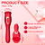 Vibrador Formato De Boca Com Sucção 10 Modos De Estimulação - Imagem 2