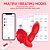 Vibrador Por Aplicativo Penetrável Dois Motores + Controle - Imagem 6