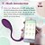 Vibrador Capsula Love Spouse 10 Vibrações Aplicativo App - Imagem 3