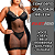 Camisola Plus Size Com Detalhes Em Fita, Renda E Poa - Imagem 4