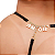 Calcinha Fio Dental Sexy Palavras Strass Ajustável Tallyta - Imagem 6