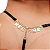 Calcinha Fio Dental Sexy Palavras Strass Ajustável Tallyta - Imagem 9