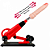 Máquina De Sexo Fuck Machine Com 3 Próteses Vermelho - Imagem 5