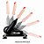 Máquina De Sexo Fuck Machine Com 3 Próteses Vermelho - Imagem 2