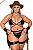 Fantasia Erótica Boiadeira Sexy Plus Size - Imagem 1
