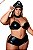 Conjunto Fantasia Policial Bope Sensual Plus Size - Imagem 1