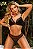 Conjunto de Lingerie Em Renda e Tule  CJ Sandra - Imagem 5