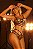 Conjunto Animal Print de Cirre Com Cropped + Calcinha - Sabrina Onça Oncinha - Imagem 5