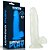 Prótese Peniana Brilha No Escuro Toylove Pênis Fosforescente 19 cm - Imagem 1
