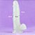 Prótese Peniana Brilha No Escuro Toylove Pênis Fosforescente 19 cm - Imagem 2
