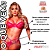 Conjunto De Lingerie Gabriela Strappy Bra + Correntinhas - Imagem 2
