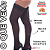 Meia 7/8 Fina com detalhes em Renda Perrutextil Preta - Imagem 2