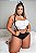 Fantasia Plus Size Coelhinha Carnaval Com Orelha Top E Short - Imagem 5