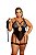 Body Plus Size Feminino Mascarada Sexy Com Perneira E Venda - Imagem 1