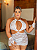 Conjunto Plus Size Noiva Véu Da Paixão Com Vestido Luva Calcinha - Imagem 4