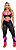 Conjunto Academia Black Haze Calça Legging E Top Tamanho Único P Ao G - Imagem 1