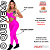 Conjunto Academia Luxury Calça Legging E Top - Tamanho Único Do P Ao G - Imagem 2