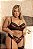 Conjunto Plus Size Com Cropped Trabalhado Calcinha Perneira - Rosa - Imagem 5