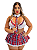 Fantasia Plus Size Colegial Sensual Aluna Fantasia Estudante Malícia - Imagem 1