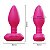 Plug Anal Giratório Com Vibro Por Aplicativo E Com Controle - Imagem 2