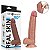 Protese Realistico Dupla Camada Densidade 24cm Ventosa Penis Pele Morena - Imagem 7