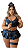 Fantasia Plus Size Policial De Vinil Garota Veneno Conjunto E Perneira - Imagem 1
