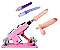 Maquina Sexo Fuck Machine Fucking Robo Masturbador Vibrador - Imagem 1