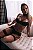 Conjunto De Lingerie Garota Veneno Amor De Luxo Renda - Imagem 5