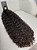 Cabelo Brasileiro Cacheado Castanho Escuro 65cm 172g - Imagem 2