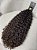 Cabelo Brasileiro Cacheado Castanho Escuro 65cm 172g - Imagem 1