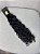 Cabelo Brasileiro Cacheado Castanho Escuro 45cm 118g - Imagem 2