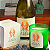 Kit de Vinho Laranja Natural Casa Viccas Lorena com Vela Aromática - Imagem 1