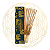Incenso Goloka Vareta Linha Black - Sandalwood - Imagem 2
