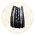 Kit com 7 Pulseiras Tradicional Indiana - Preta - Imagem 1