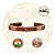 Bracelete de Cobre Magnético Ajustável FLUIR - ASTHA MANGAL - Imagem 1