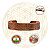 Bracelete de Cobre Magnético Ajustável FLUIR - CIRCLE - Imagem 1