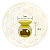 Rechaud e Aromatizador de Porcelana Esmaltada M - Amarelo - Imagem 2