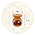 Rechaud e Aromatizador de Porcelana Esmaltada M - Laranja - Imagem 2