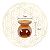 Rechaud e Aromatizador de Porcelana Esmaltada - Laranja PEQUENOS DEFEITOS - Imagem 5
