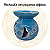 Rechaud e Aromatizador de Porcelana Esmaltada - Azul PEQUENOS DEFEITOS - Imagem 1