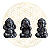 Trio de Budas Sábios Cego | Surdo | Mudo - CHUMBO - Imagem 4