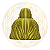 Porta Incenso Buda - Dourado - Imagem 4