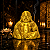 Porta Incenso Buda - Dourado - Imagem 2