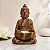 Estátua Buda Zen com Tigela - Cobre - Imagem 2
