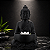 Estátua Buda Zen com Tigela - Chumbo - Imagem 2