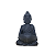 Estátua Buda Zen com Tigela - Chumbo - Imagem 5