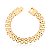 Pulseira Corrente Relógio Fecho Quadrado 16cm - Imagem 1