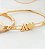 Bracelete com pingente e letra - Imagem 3