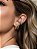 Piercing Fake Detalhe Bolinhas Banho de Ouro - Imagem 3