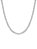 Colar Choker Riviera 3 pontas 4mm ródio - Imagem 3